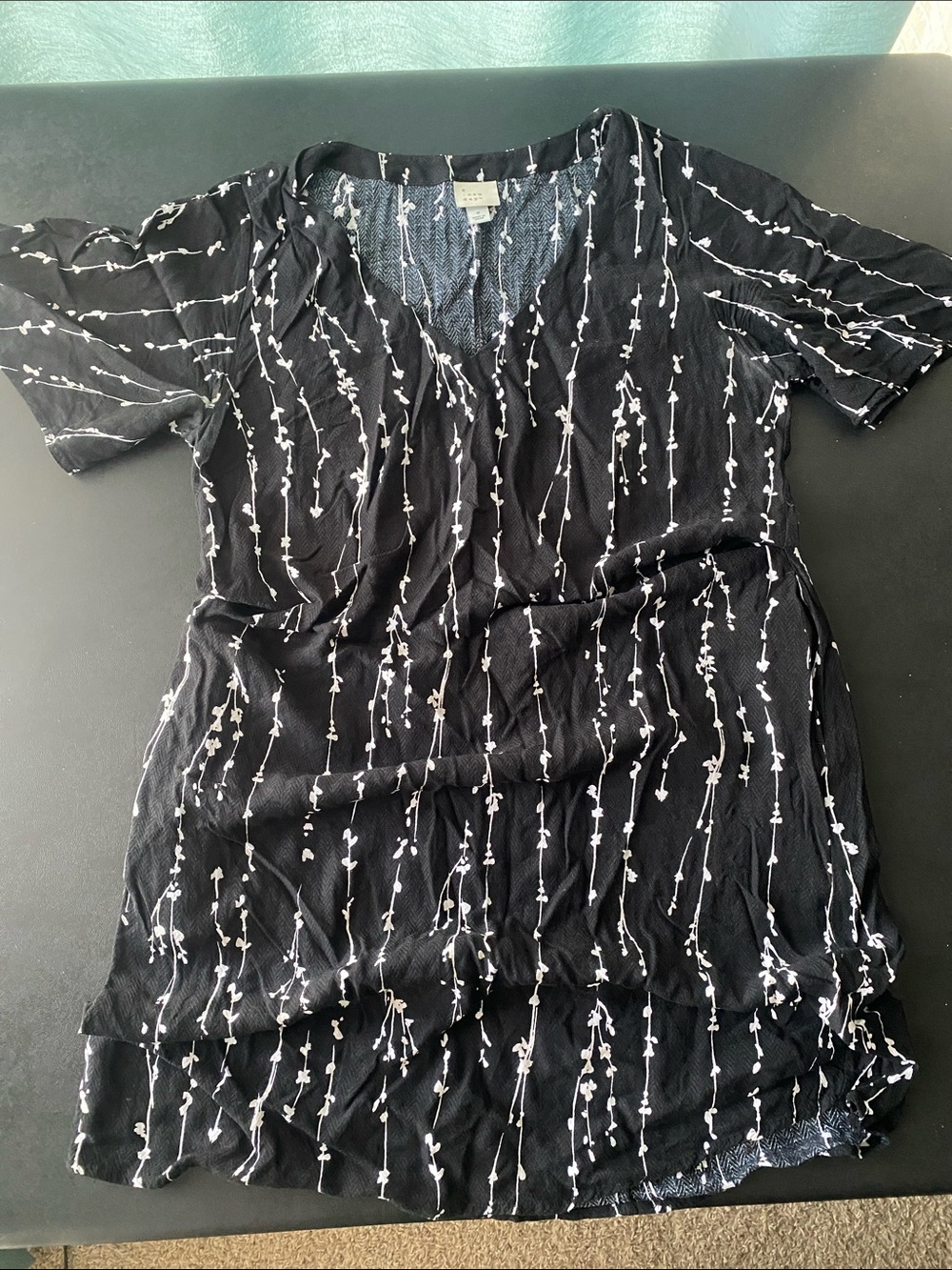 A New Day Black and White Dress
